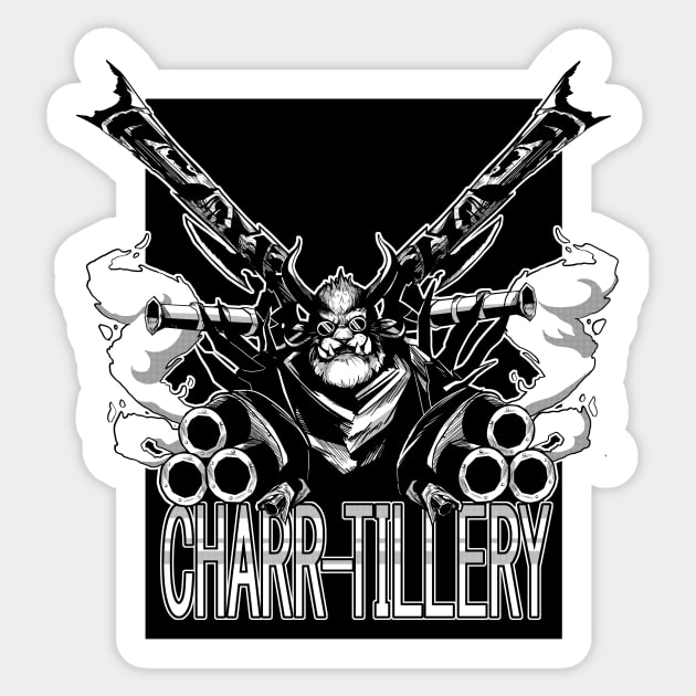 Guild Wars 2 Charr-tillery Sticker by Phreephur